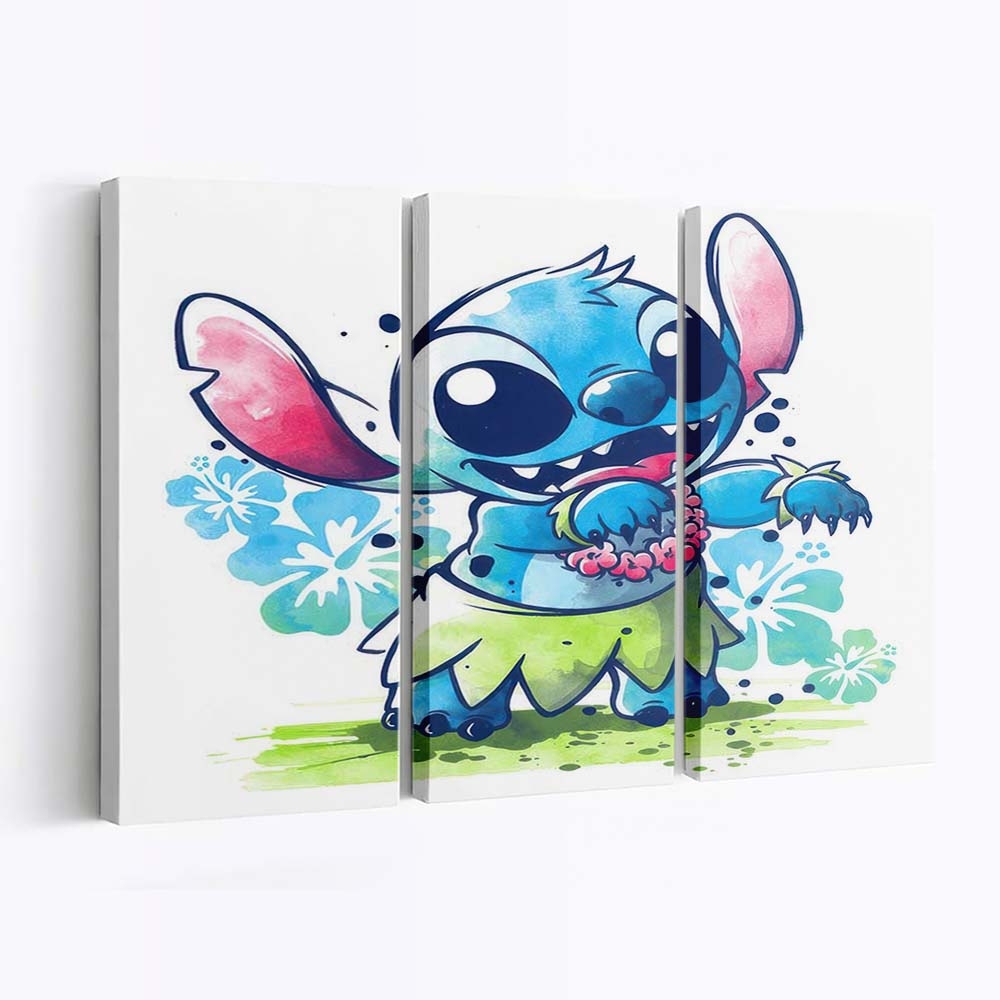 Hula-Tanz-Experiment Leinwandbilder - Wanddeko hula dance experiment standard v2