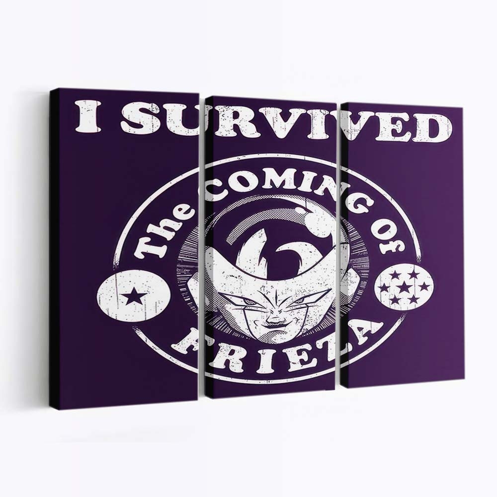 Ich habe Frieza überlebt Leinwandbilder - Wanddeko i survived frieza standard v2