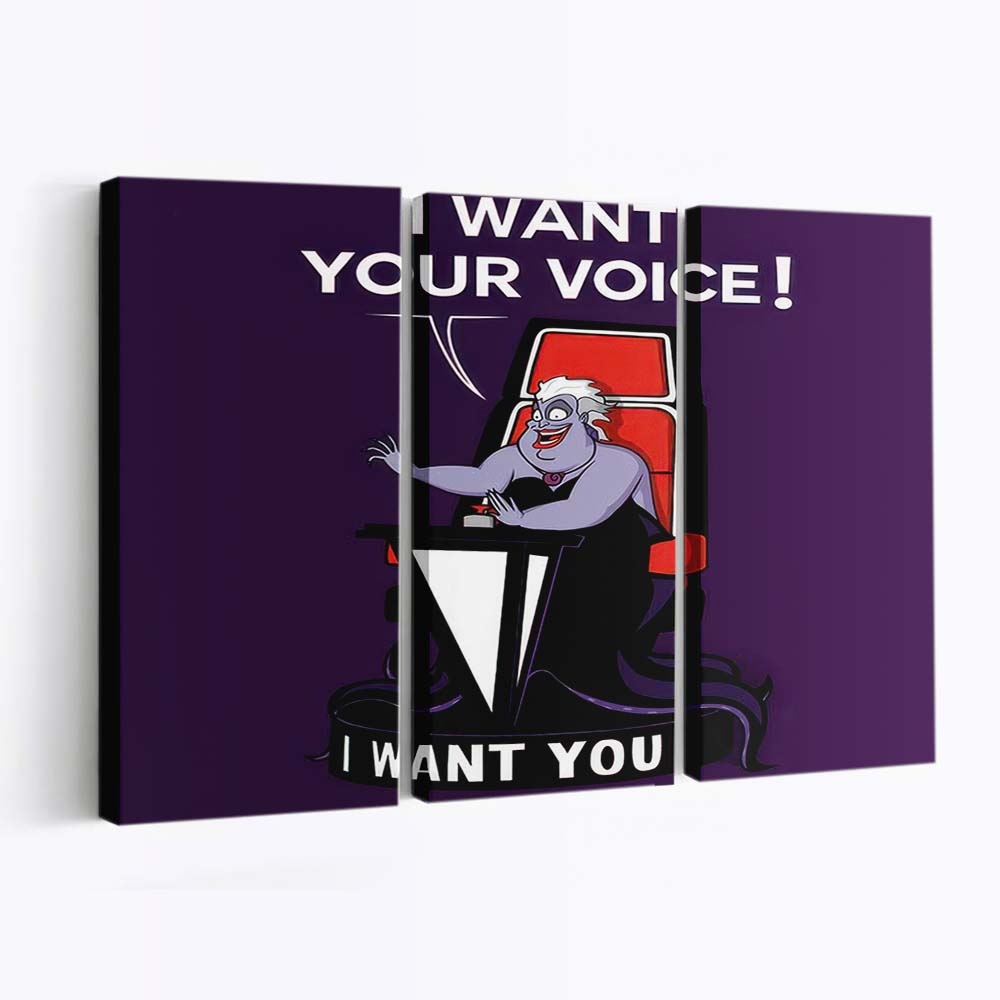 Ich will deine Stimme Leinwandbilder - Wanddeko i want your voice standard v2