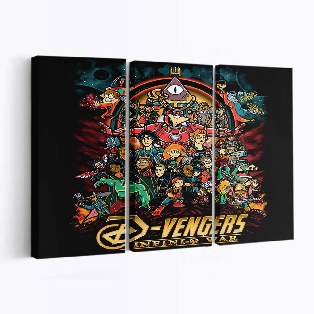 Infini-d Krieg Leinwandbilder - Wanddeko infini d war standard v2