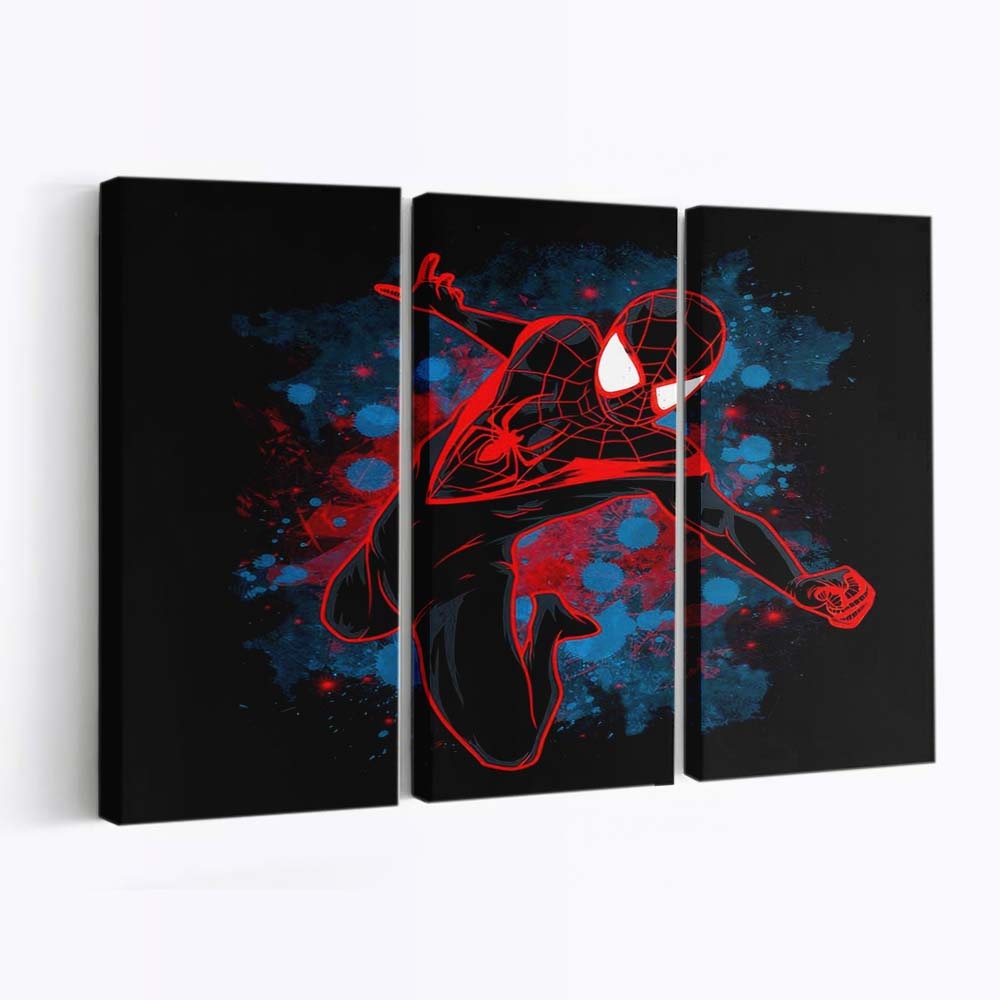 Eingefärbter Morales Leinwandbilder - Wanddeko inked morales standard v2