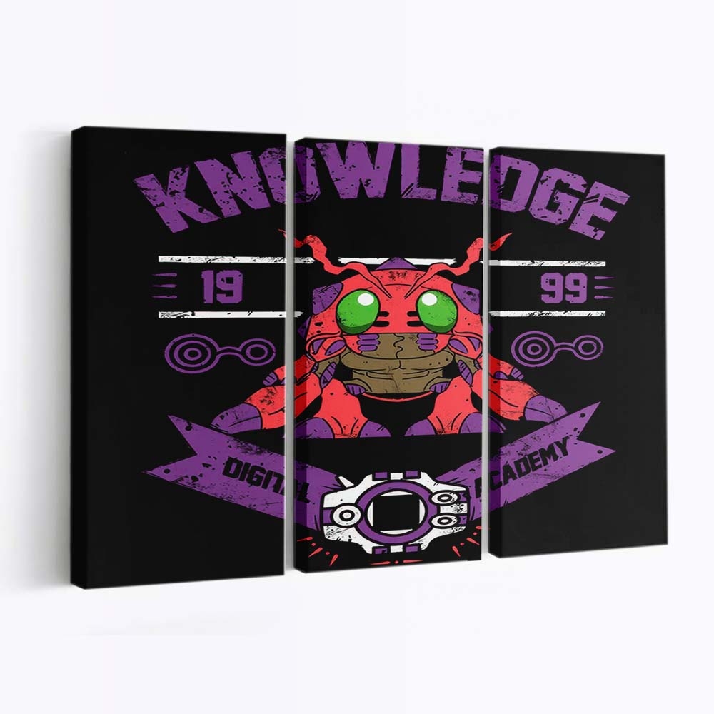 Wissensakademie Leinwandbilder - Wanddeko knowledge academy standard v2