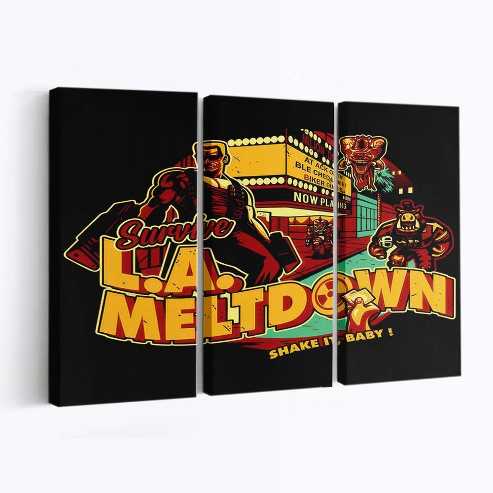 Die Schmelze Leinwandbilder - Wanddeko la meltdown standard v2