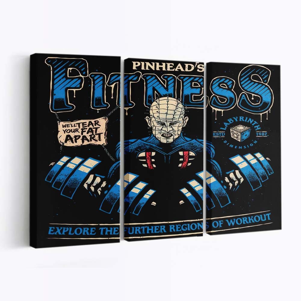 Labyrinth Fitness Leinwandbilder - Wanddeko labyrinth fitness standard v2