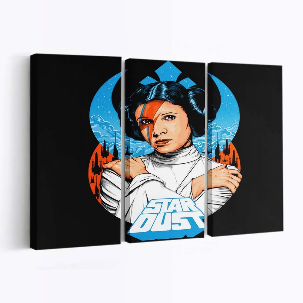 Dame Sternenstaub Leinwandbilder - Wanddeko lady stardust standard v2