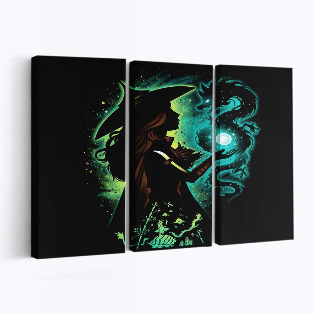 Letzter Drachenkrieger Leinwandbilder - Wanddeko last dragon warrior standard v2