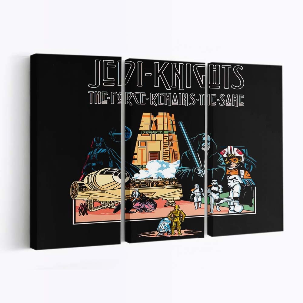 Geführter Falke Leinwandbilder - Wanddeko led falcon standard v2