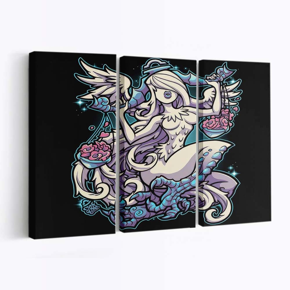 Waage Leinwandbilder - Wanddeko libra standard v2