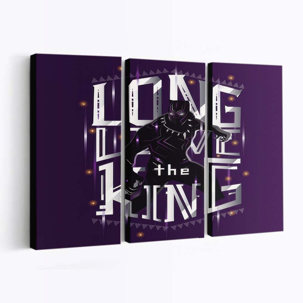 Lang lebe der König Leinwandbilder - Wanddeko long live the king standard v2