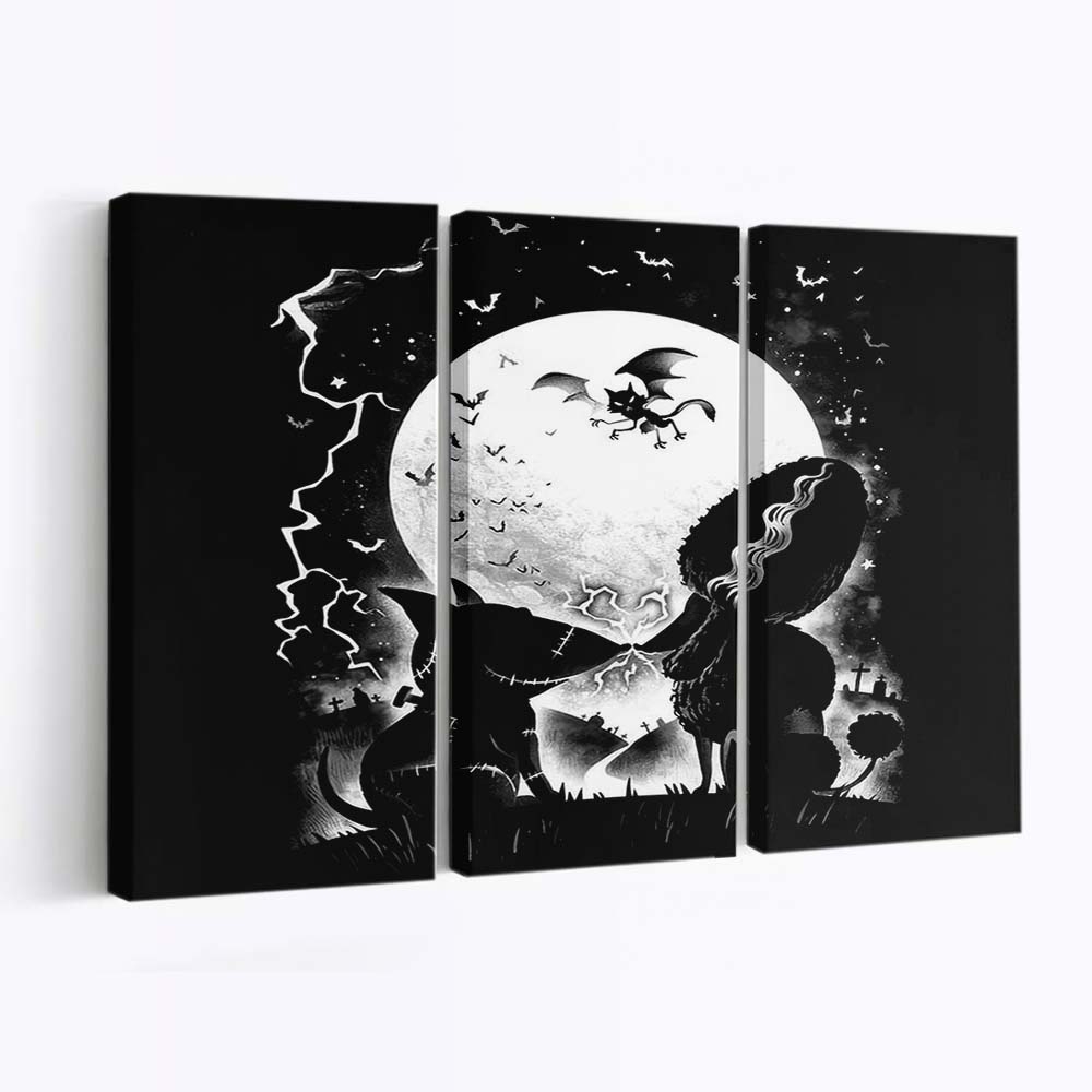 Liebe auf den ersten Funken Leinwandbilder - Wanddeko love at first spark standard v2