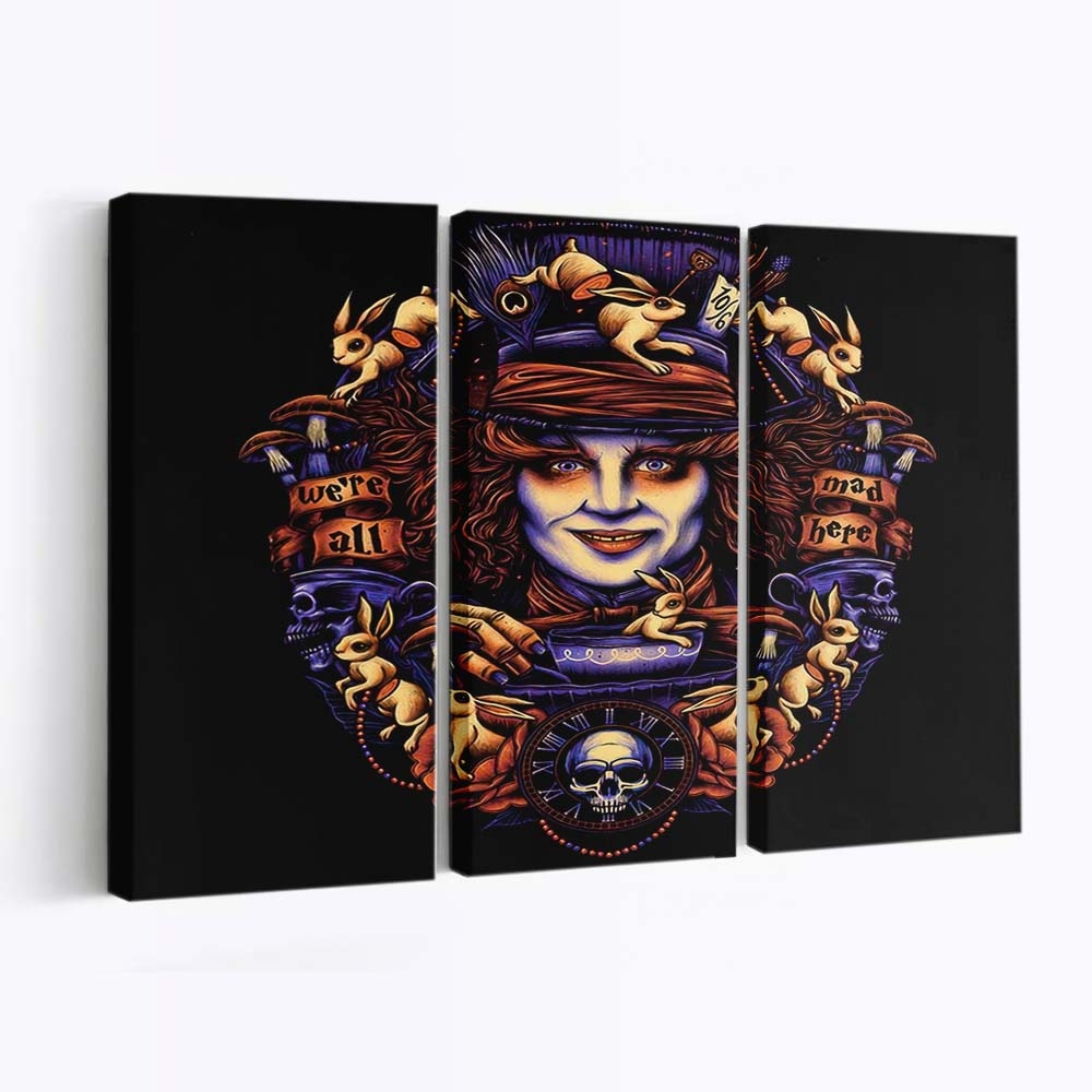 Verrückt nach Hüten Leinwandbilder - Wanddeko mad for hats standard v2