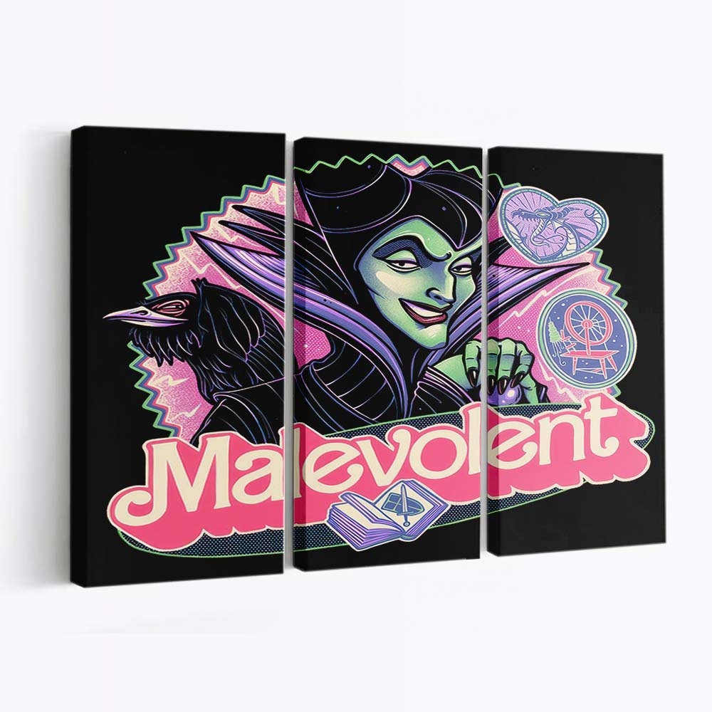 Böswillige Hexe Leinwandbilder - Wanddeko malevolent witch standard v2