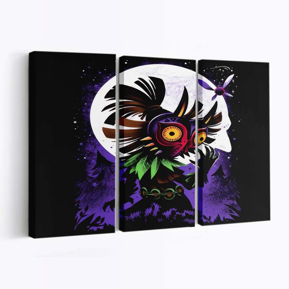 Maskierter Hexenmeister Leinwandbilder - Wanddeko masked sorcerer standard v2