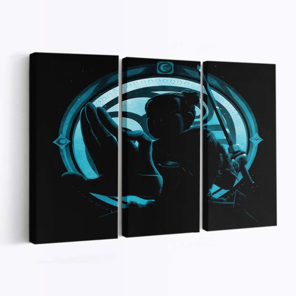 Meister des Weltraumschwertes Leinwandbilder - Wanddeko master of the space sword standard v2