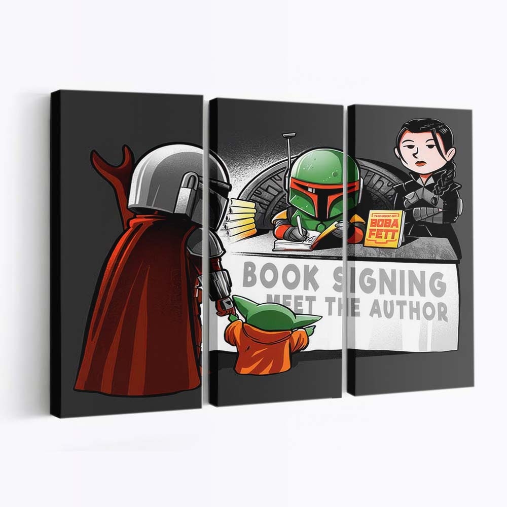 Treffen Sie den Autor Leinwandbilder - Wanddeko meet the author standard v2