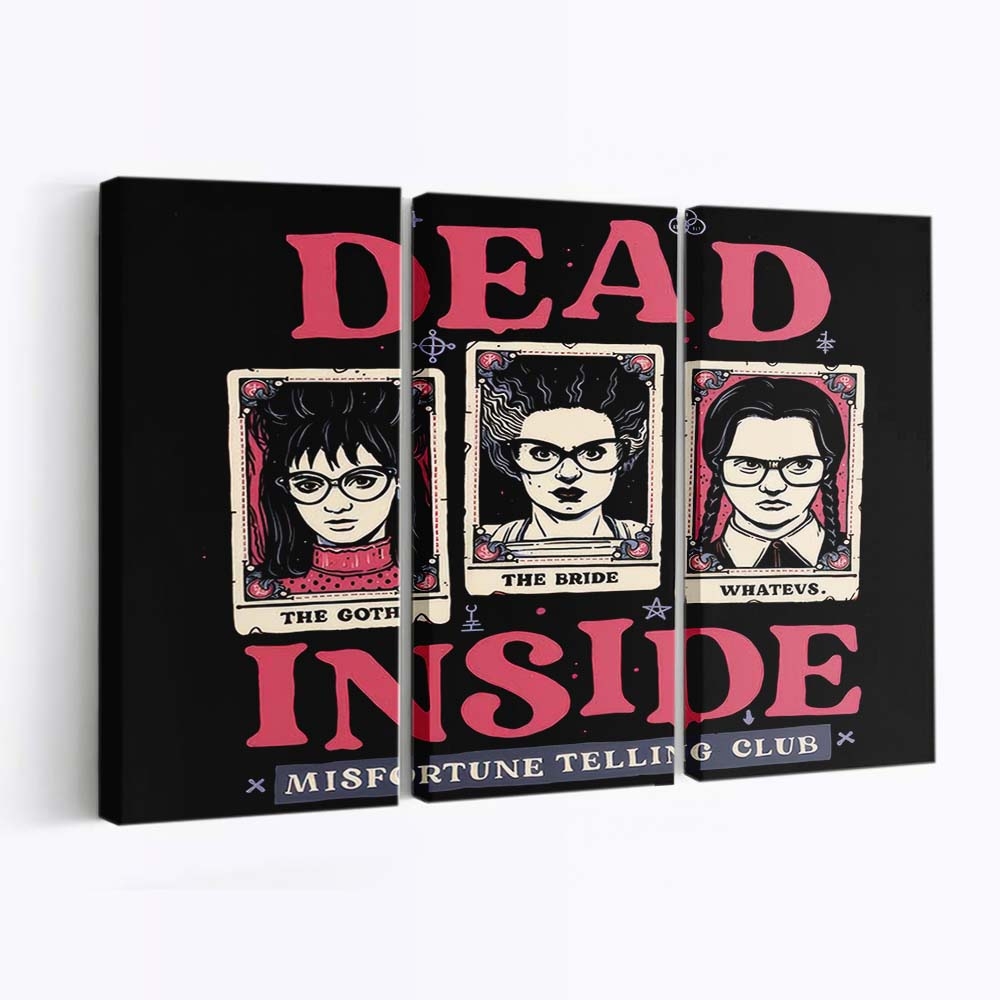 Club der Unglücksraben Leinwandbilder - Wanddeko misfortune telling club standard v2