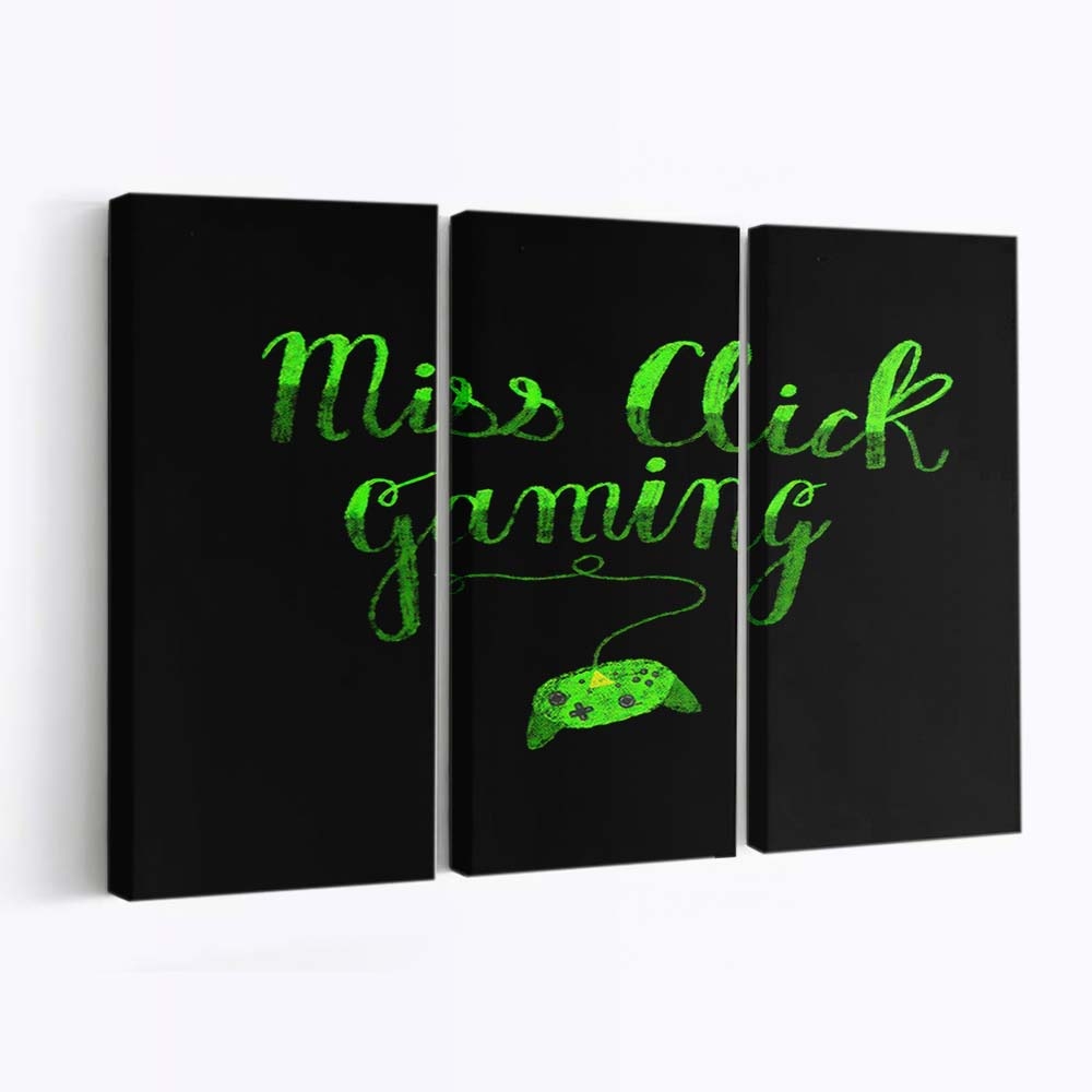 Miss Click Controller Leinwandbilder - Wanddeko miss click controller standard v2