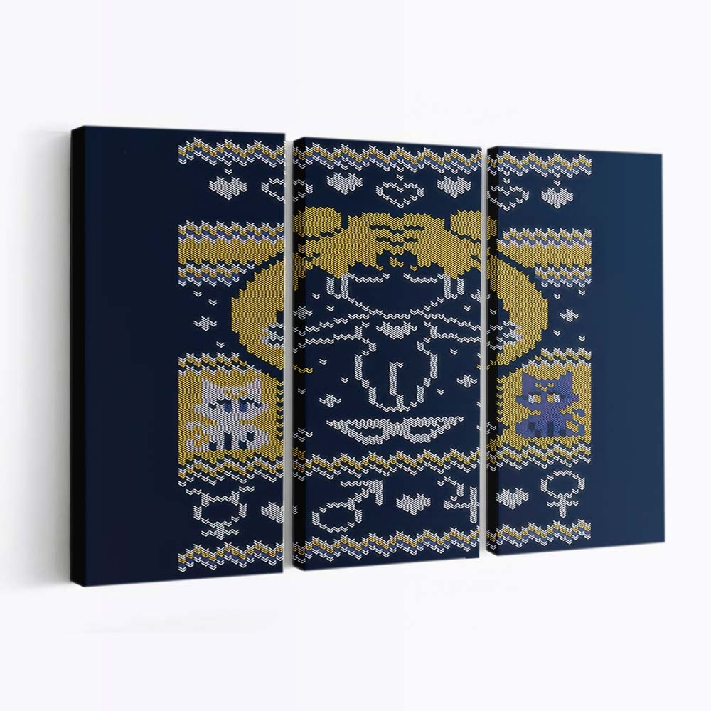 Mond Prisma Weihnachten Leinwandbilder - Wanddeko moon prism christmas standard v2