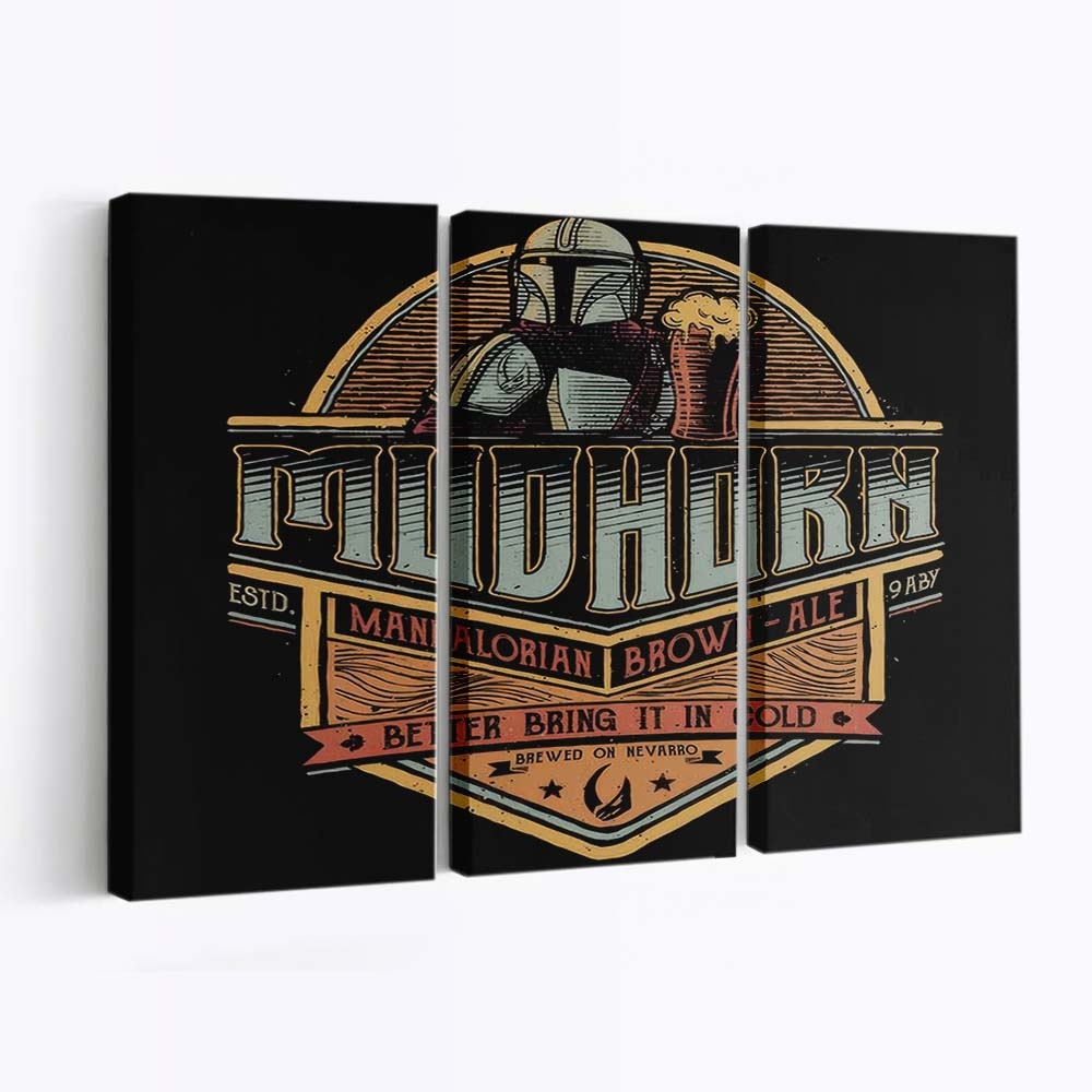Mudhorn Ale Leinwandbilder - Wanddeko mudhorn ale standard v2