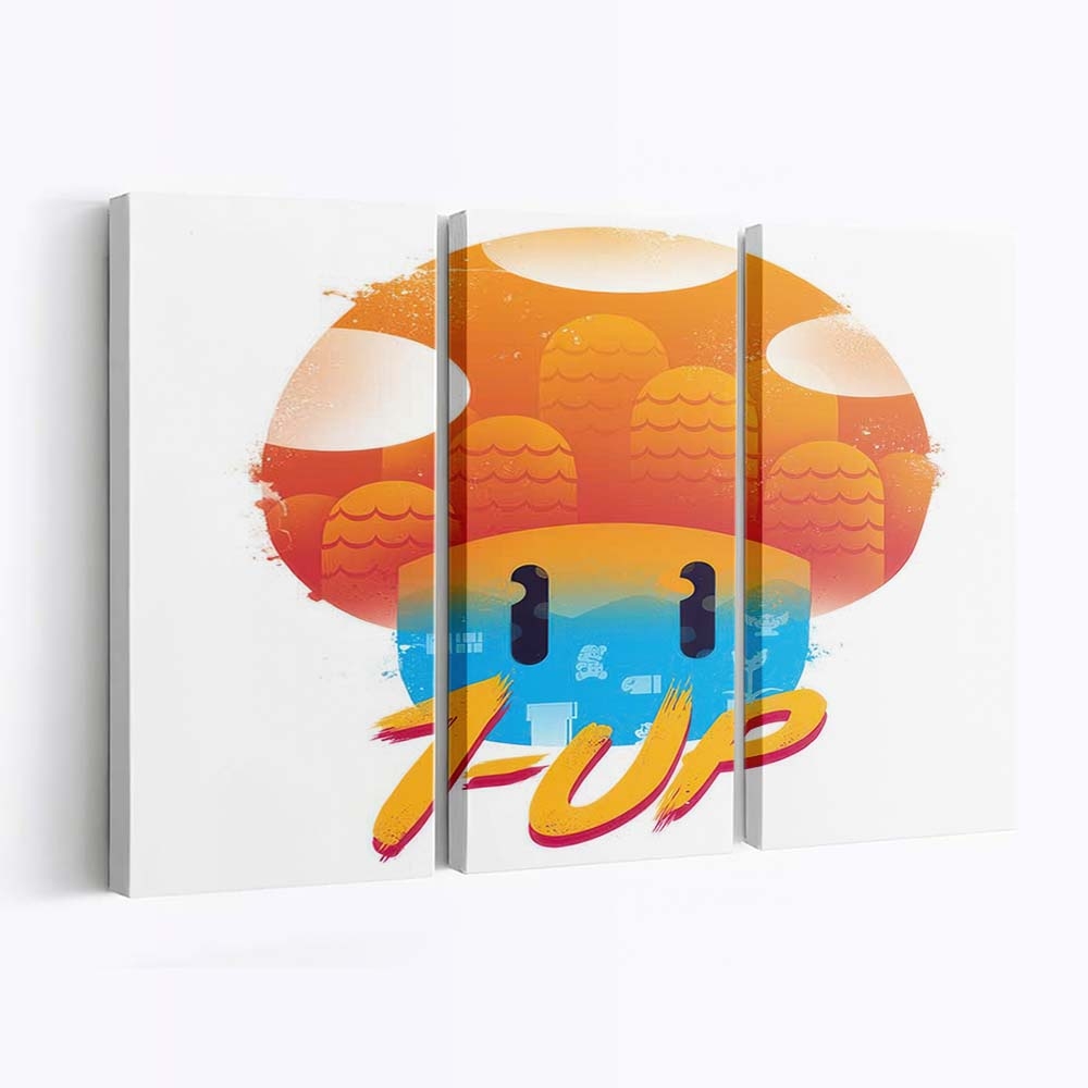 Pilz-Abenteuer Leinwandbilder - Wanddeko mushroom adventures standard v2