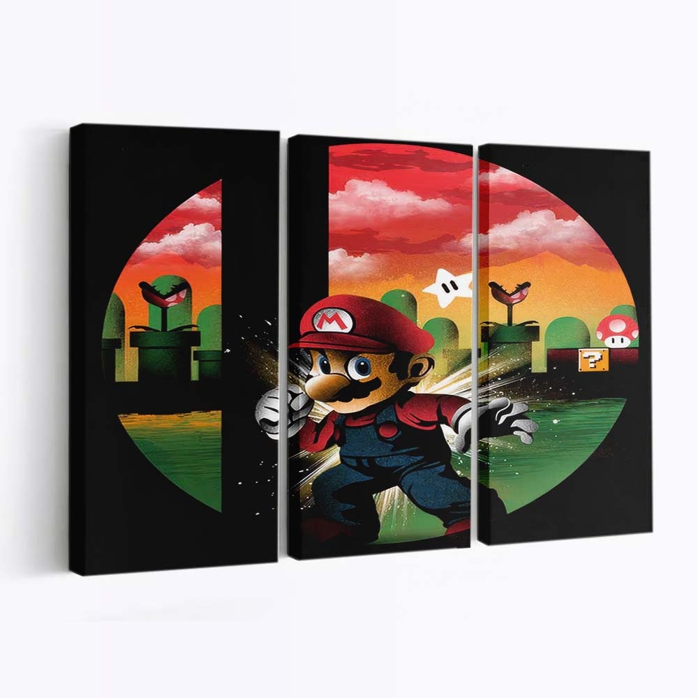 Pilz-Smash Leinwandbilder - Wanddeko mushroom smash standard v2