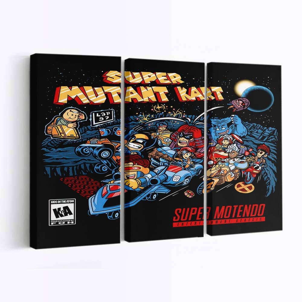 Mutant Kart Leinwandbilder - Wanddeko mutant kart standard v2