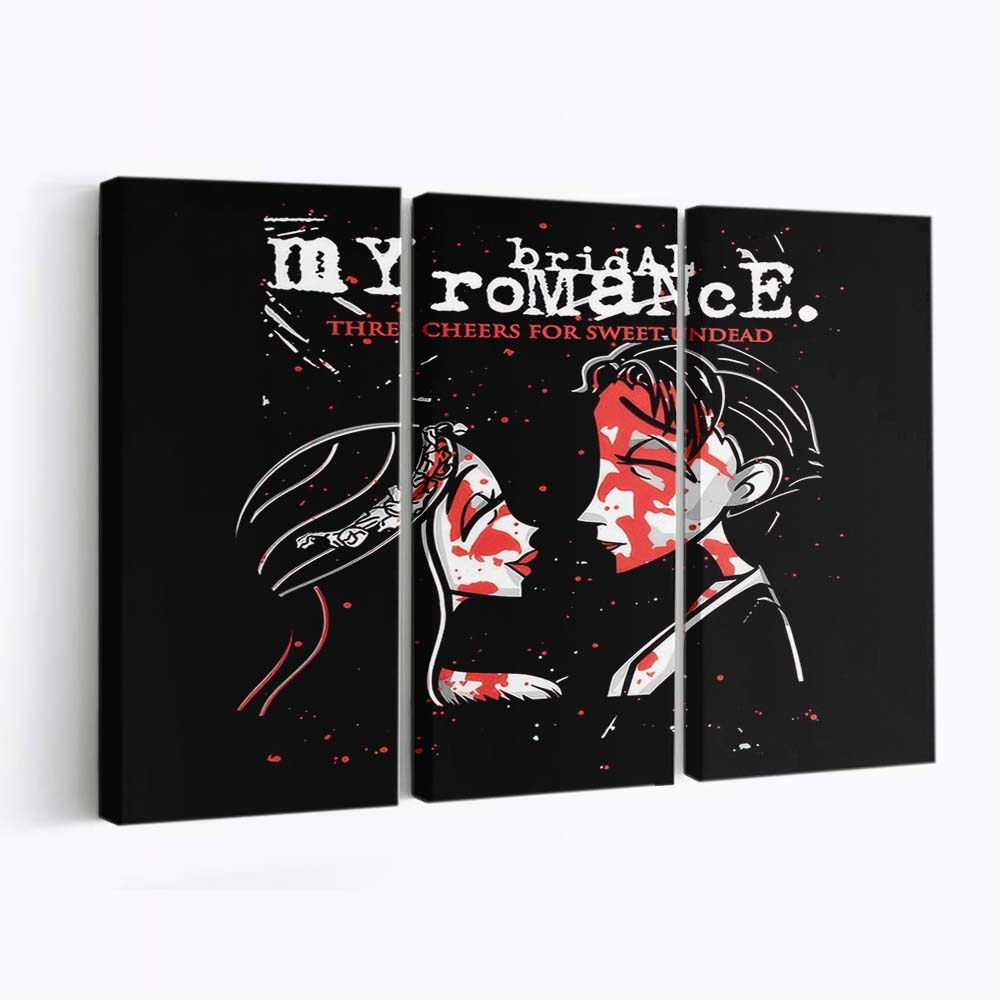 Meine Braut-Romanze Leinwandbilder - Wanddeko my bridal romance standard v2