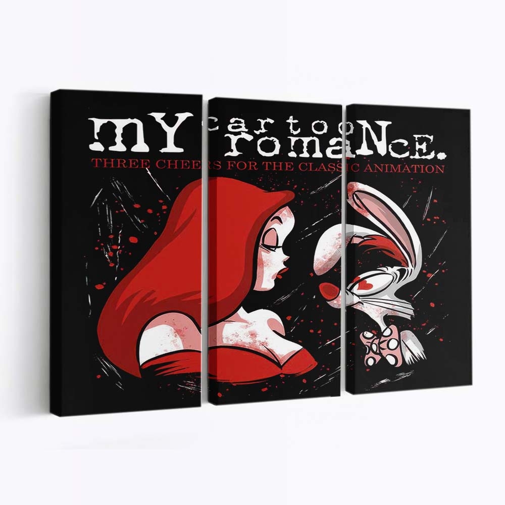 Meine Cartoon-Romanze Leinwandbilder - Wanddeko my cartoon romance standard v2