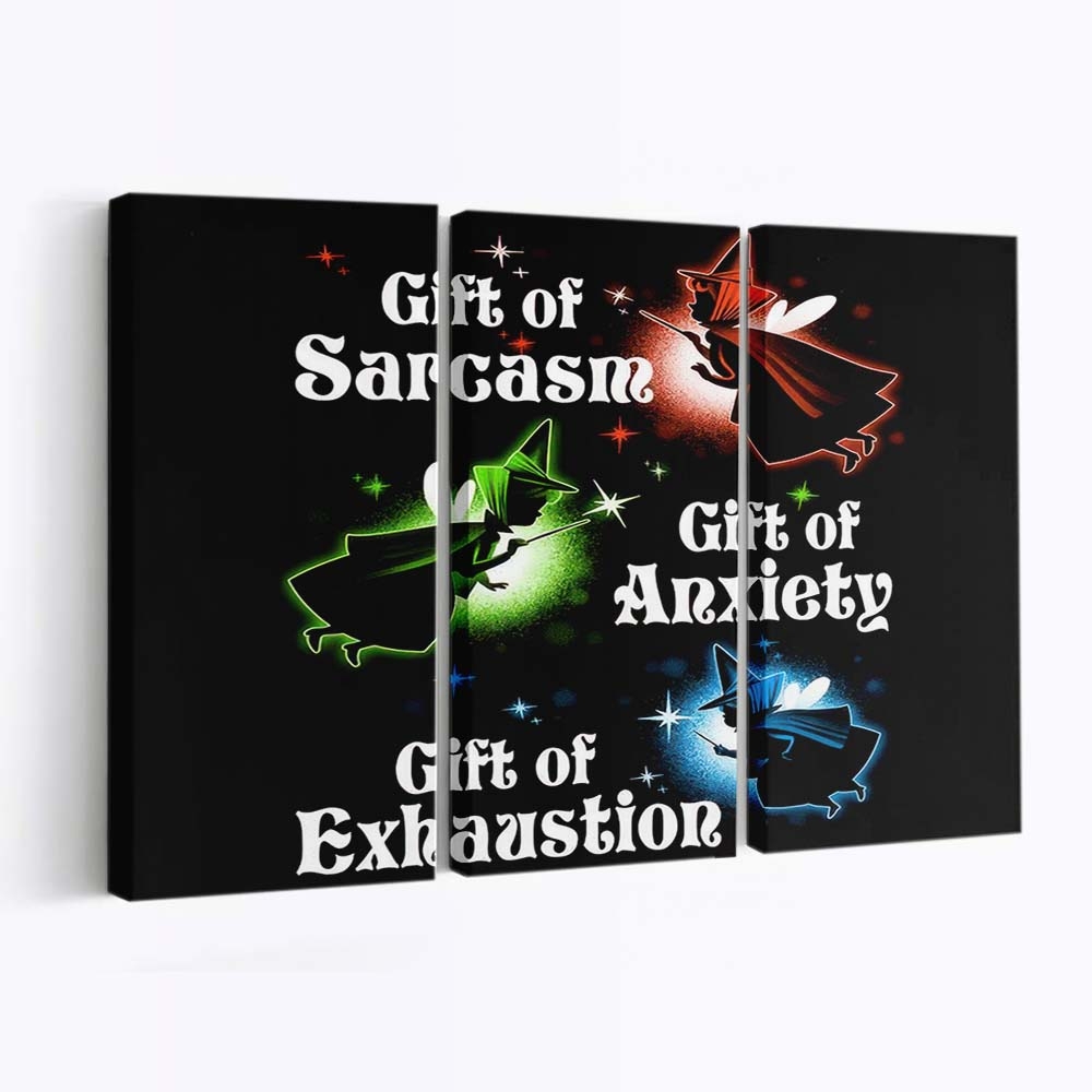 Meine drei Geschenke Leinwandbilder - Wanddeko my three gifts standard v2