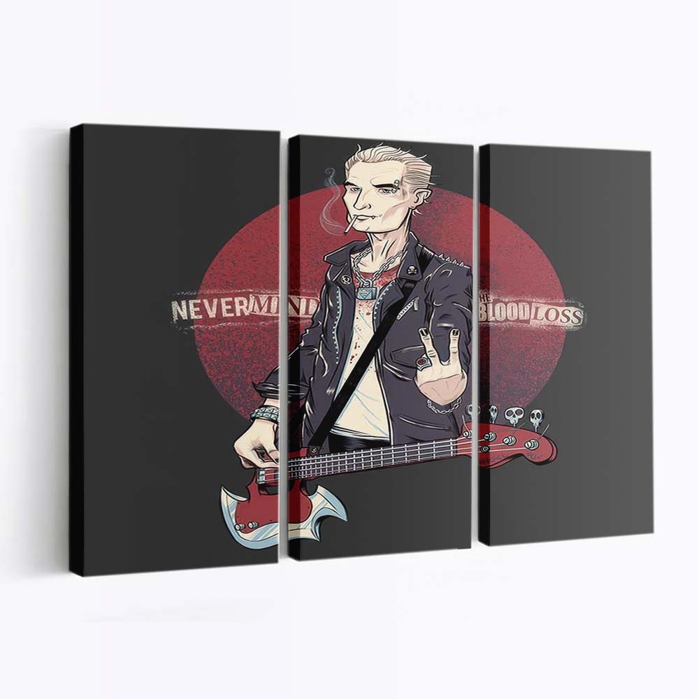 Vergiss den Blutverlust nicht Leinwandbilder - Wanddeko nevermind the blood loss standard v2