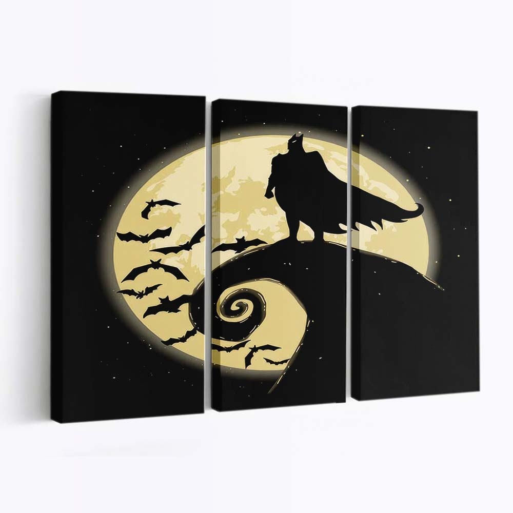 Alptraum vor Batmas Leinwandbilder - Wanddeko nightmare before batmas standard v2
