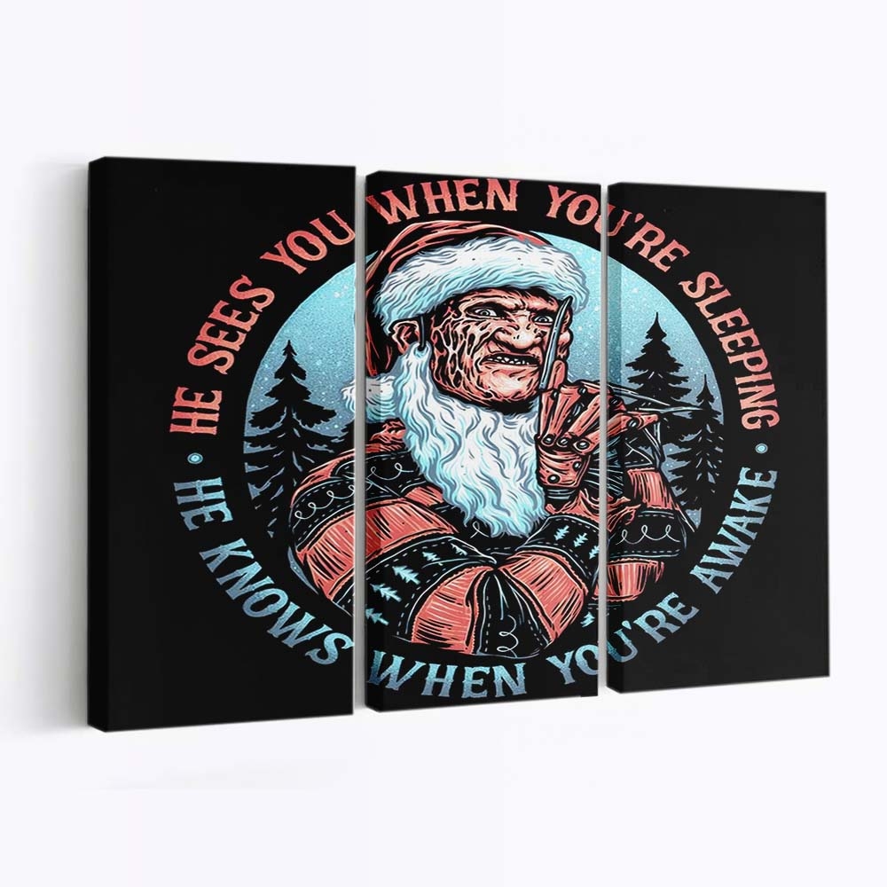 Nightmare Santa Leinwandbilder - Wanddeko nightmare santa standard v2