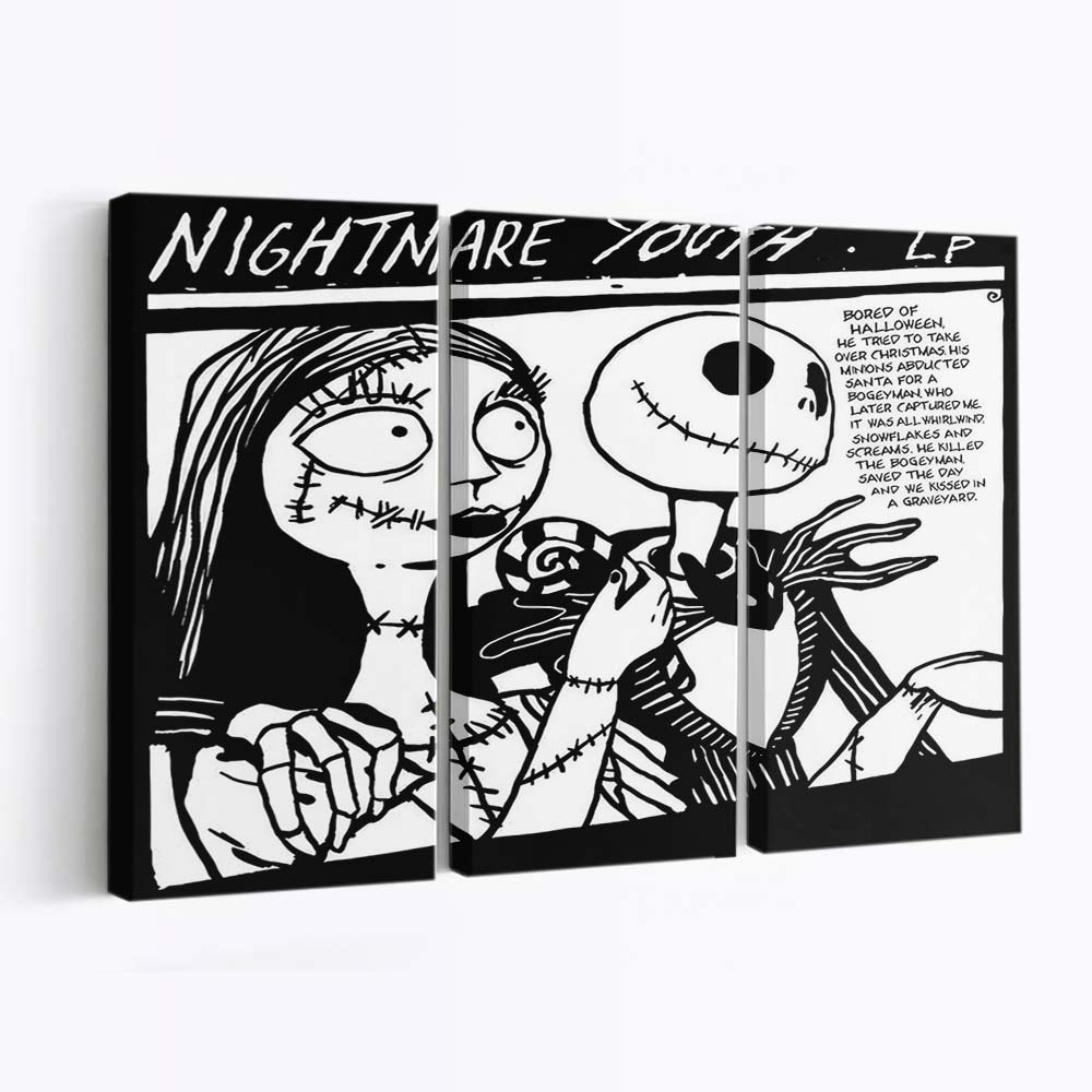 Alptraum Jugend Leinwandbilder - Wanddeko nightmare youth standard v2