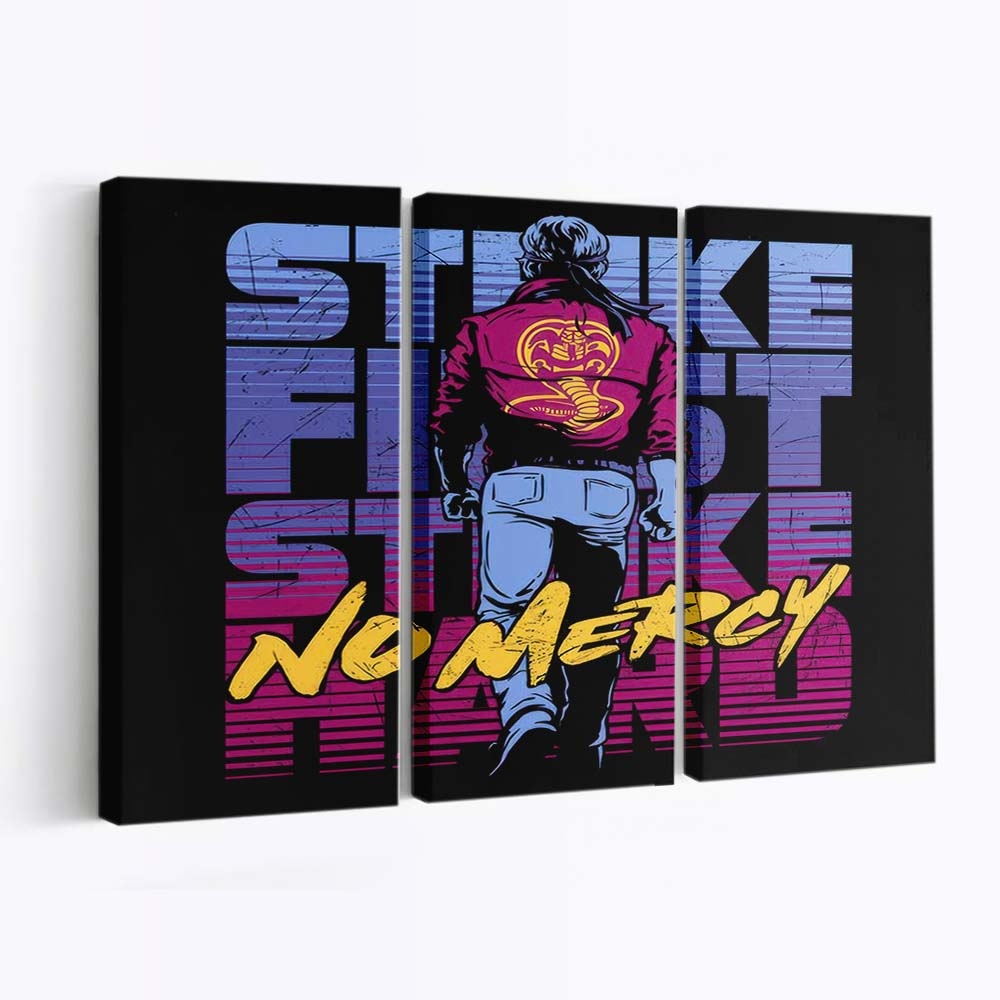 Keine Gnade Leinwandbilder - Wanddeko no mercy standard v2