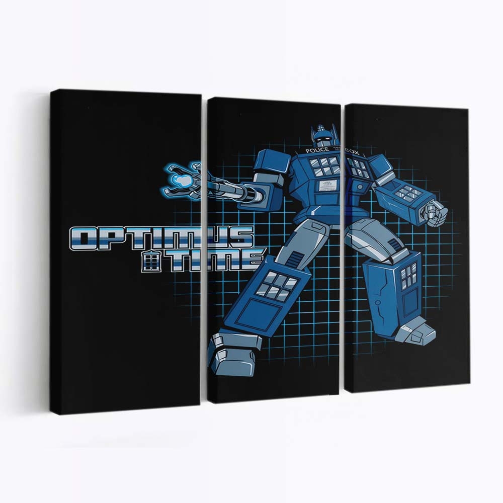 Optimus Zeit Leinwandbilder - Wanddeko optimus time standard v2