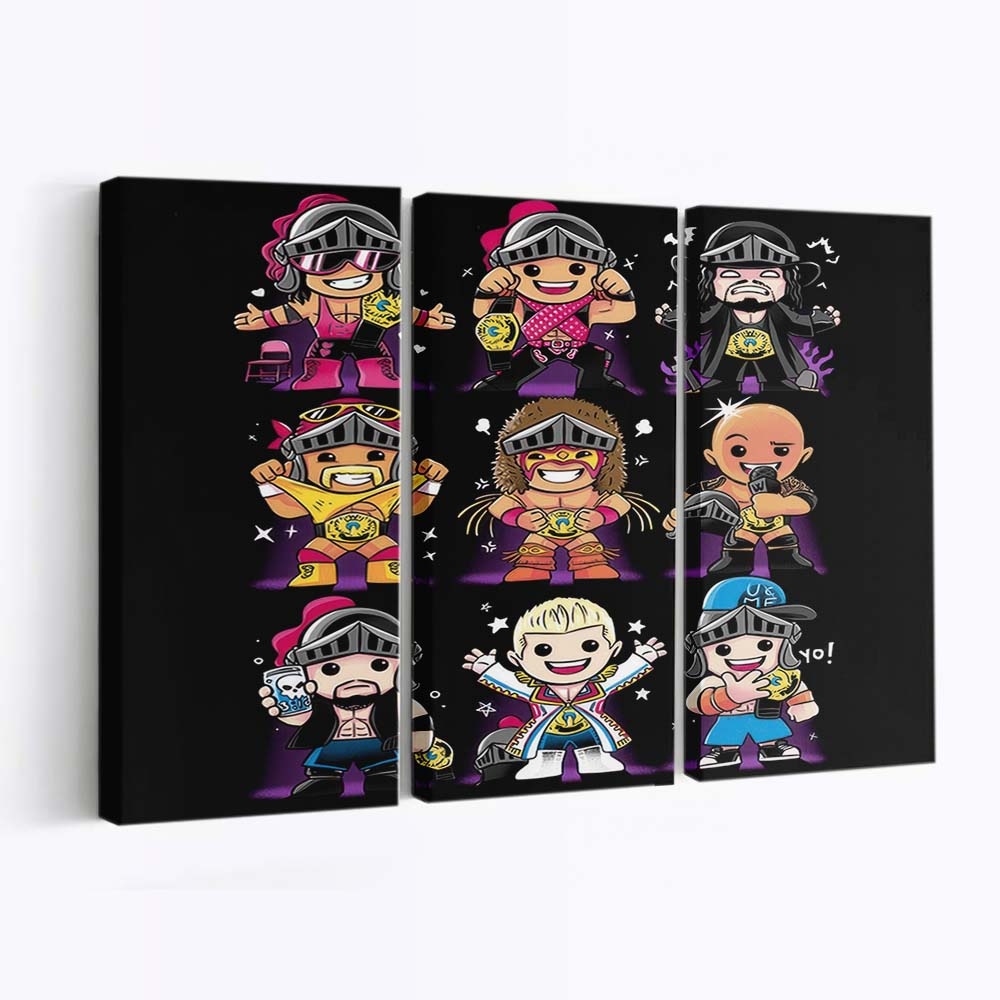 Ouat-Ikonen Leinwandbilder - Wanddeko ouat icons standard v2