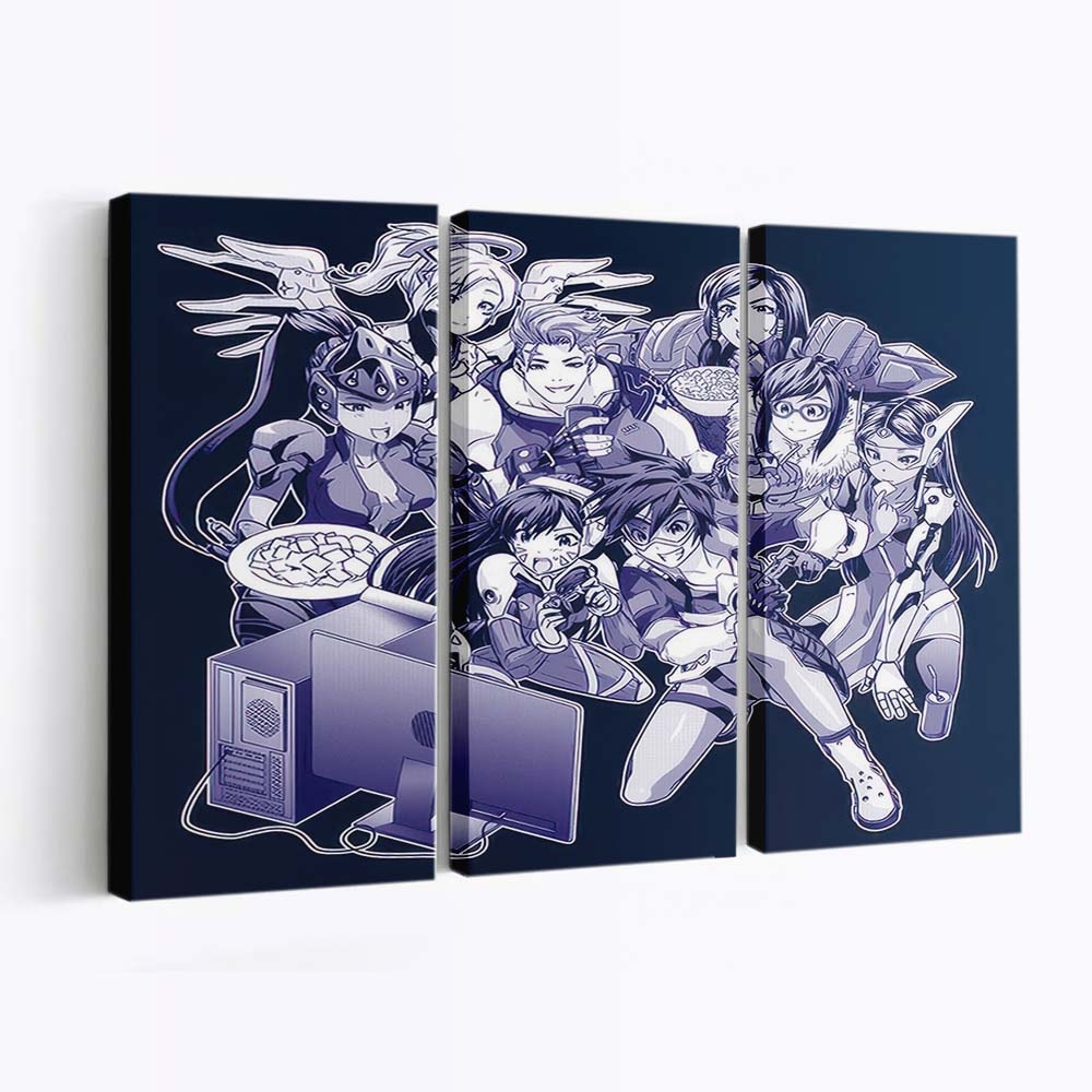 Übernächtigte Party Leinwandbilder - Wanddeko overnight party standard v2