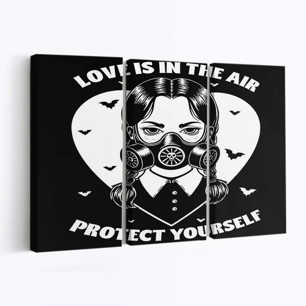 Beschütze dich selbst Leinwandbilder - Wanddeko protect yourself standard v2
