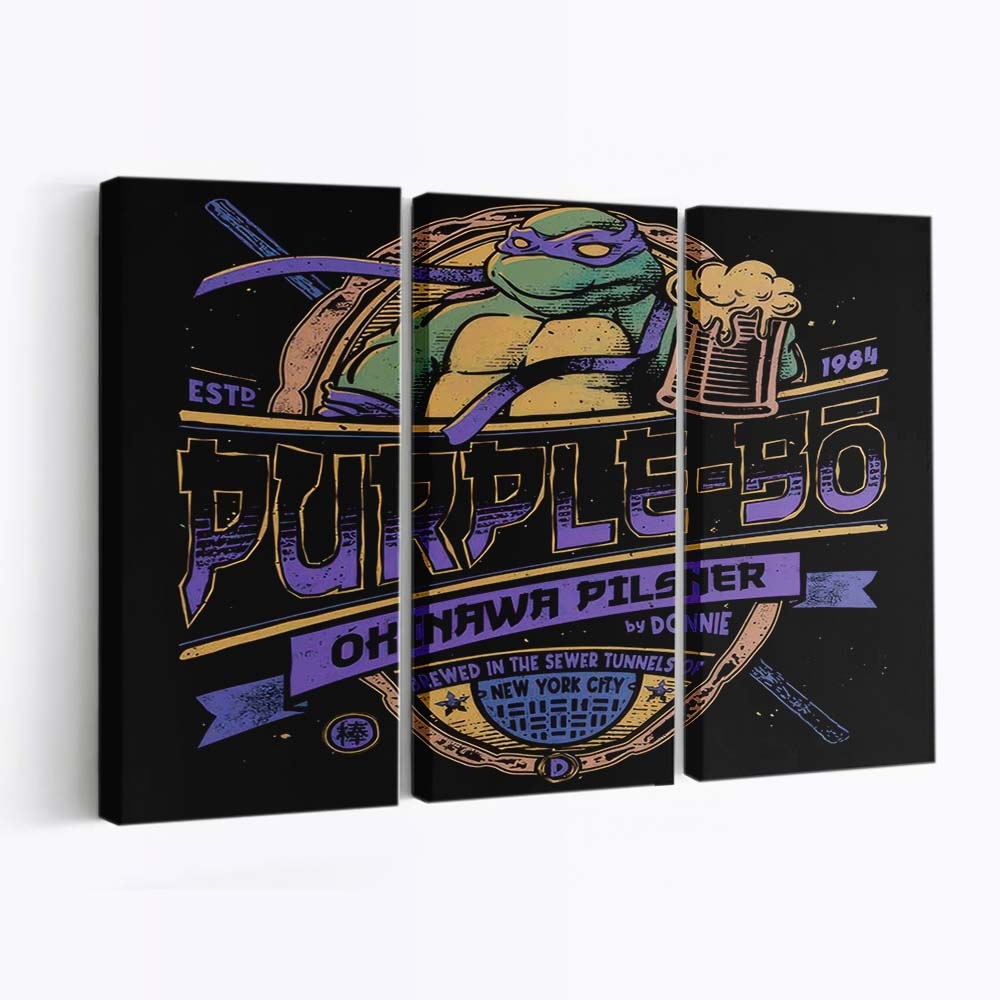 Lila Bo Leinwandbilder - Wanddeko purple bo standard v2