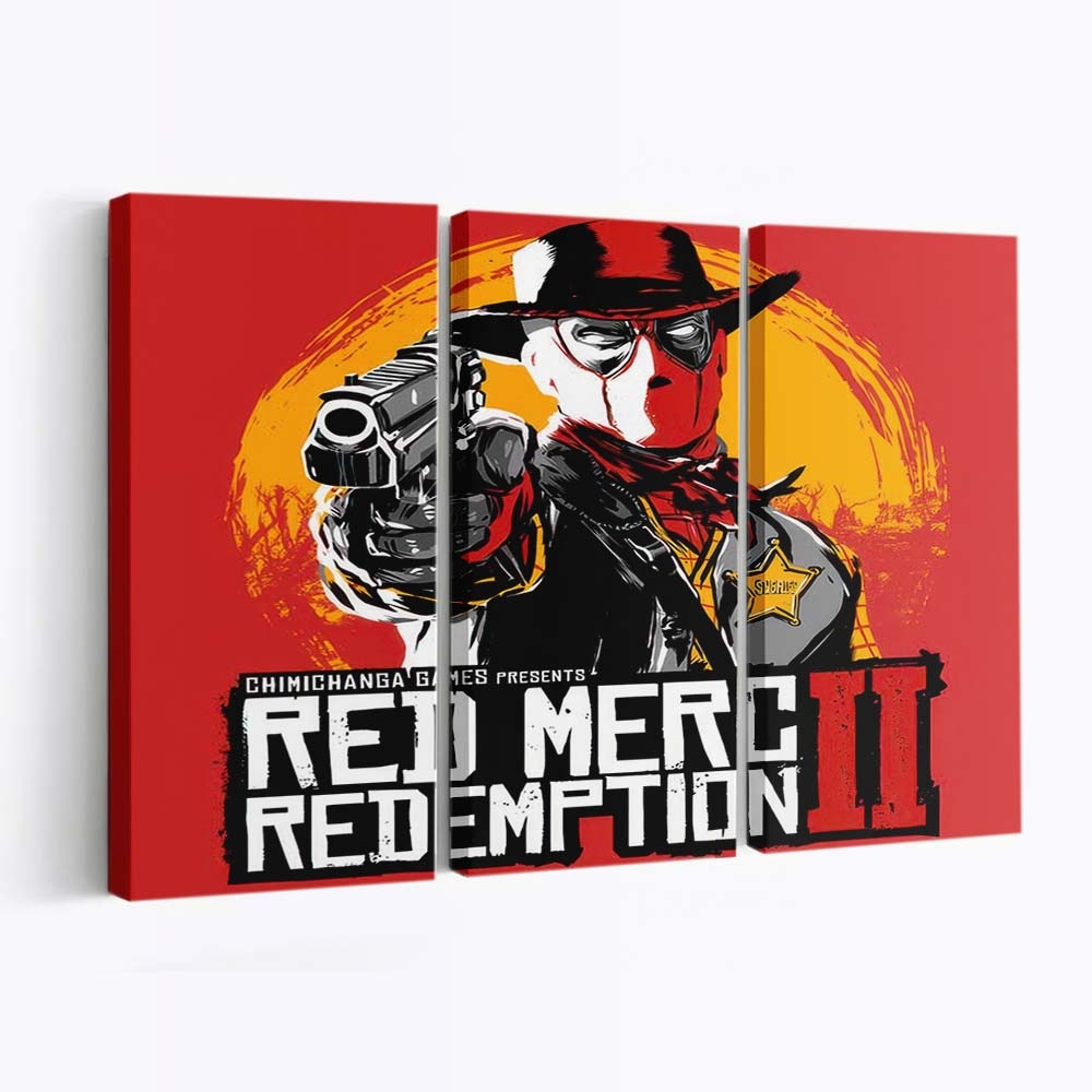 Red Merc Redemption Leinwandbilder - Wanddeko red merc redemption standard v2