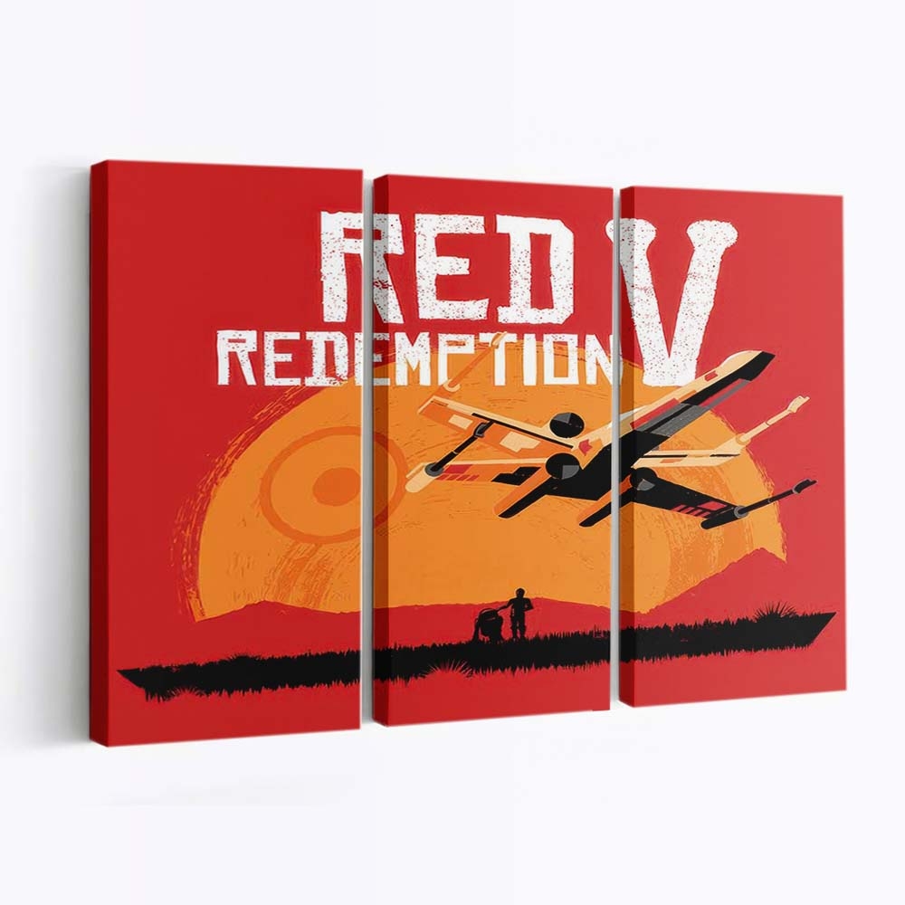Red V Redemption Leinwandbilder - Wanddeko red v redemption standard v2