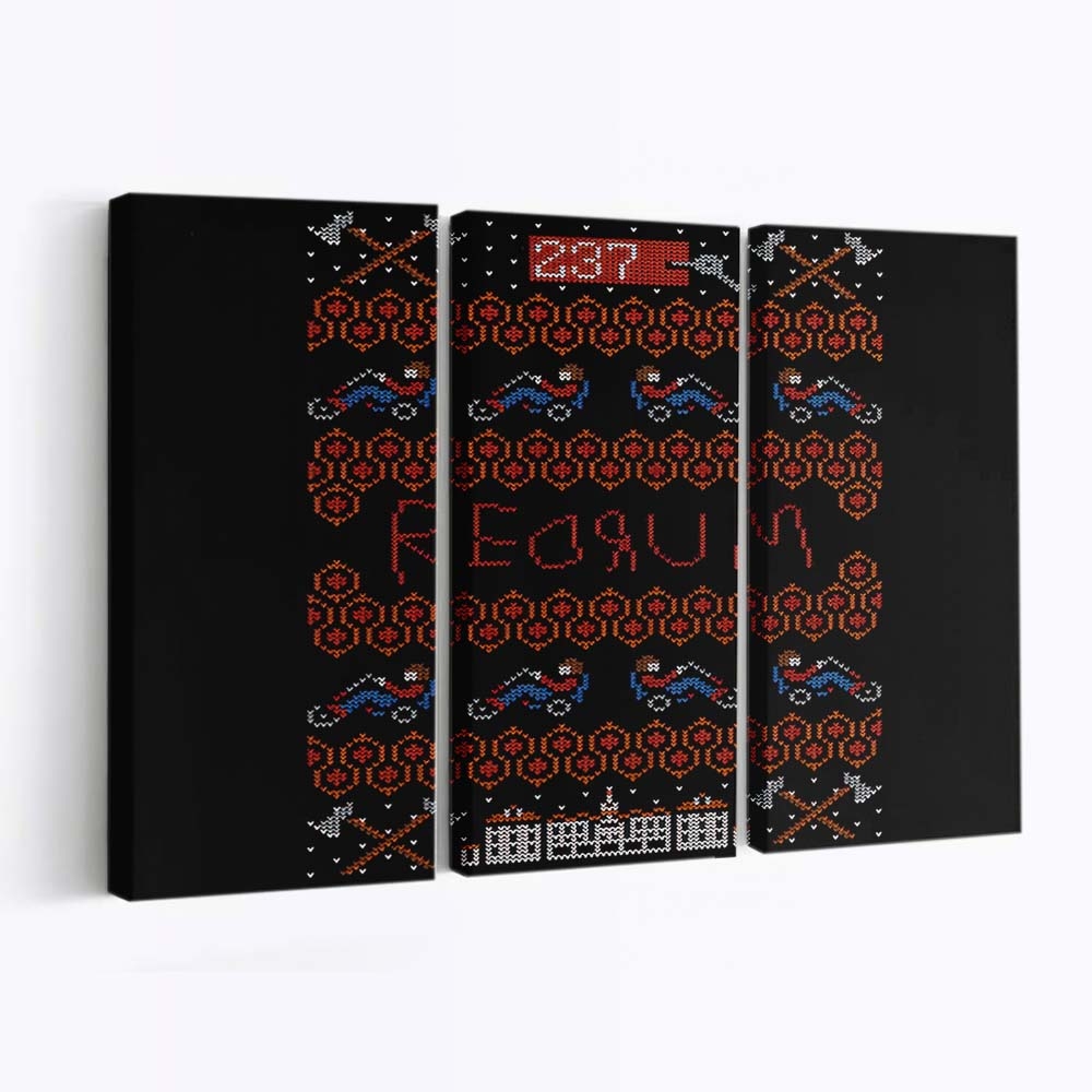 Redrum Weihnachten Leinwandbilder - Wanddeko redrum christmas standard v2