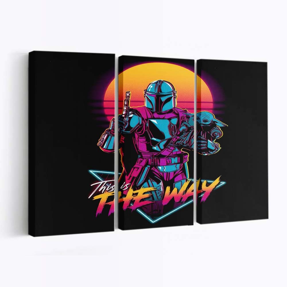 Retro Glaubensbekenntnis Leinwandbilder - Wanddeko retro creed standard v2