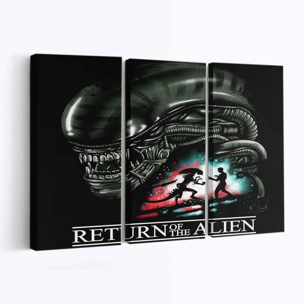 Die Rückkehr des Alien Leinwandbilder - Wanddeko return of the alien standard v2
