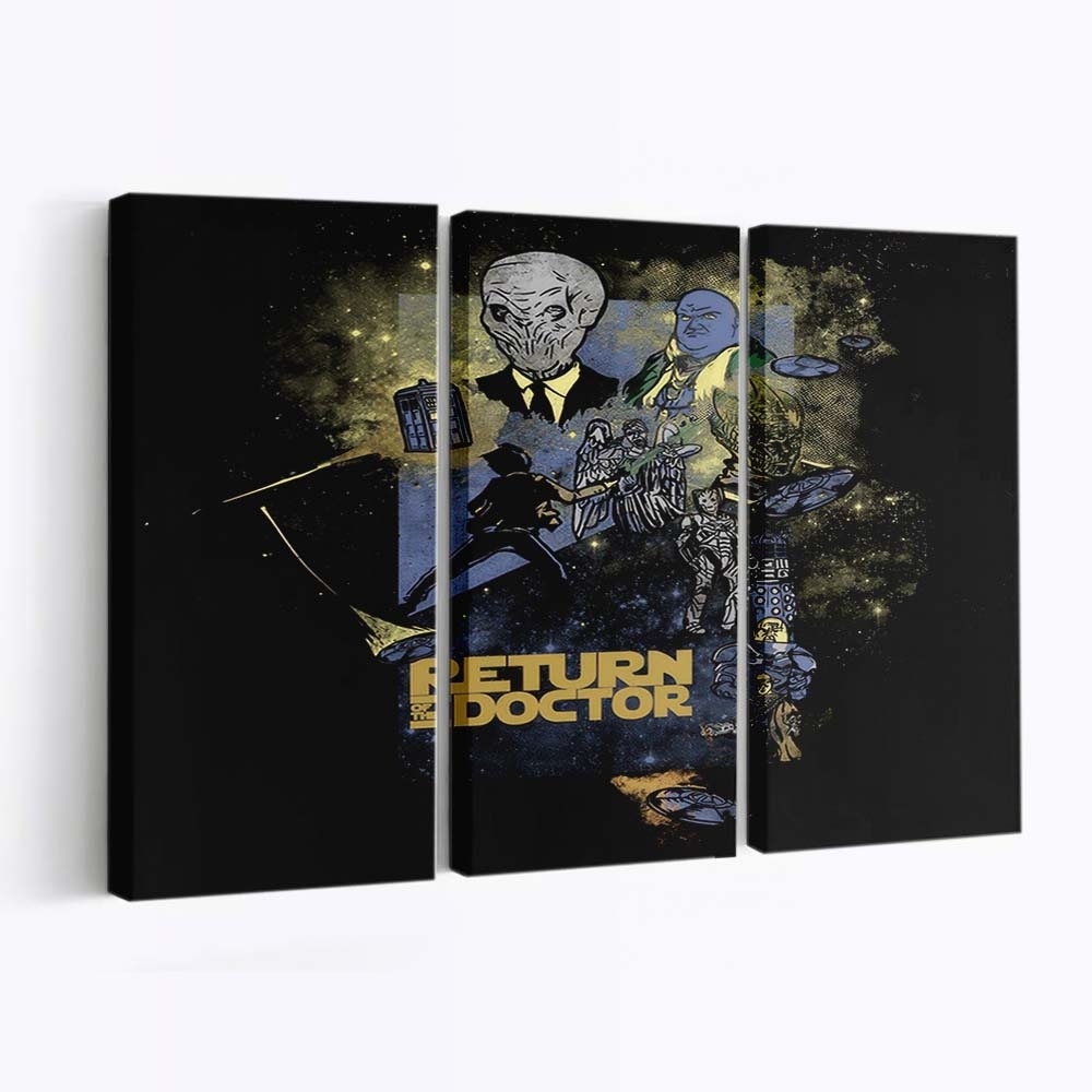 Die Rückkehr des Doktors Leinwandbilder - Wanddeko return of the doctor standard v2