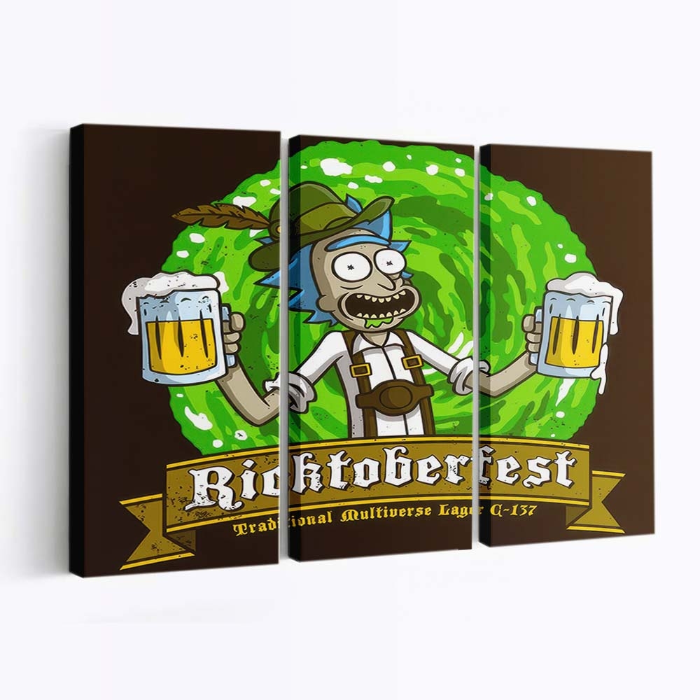 Ricktoberfest Leinwandbilder - Wanddeko ricktoberfest standard v2