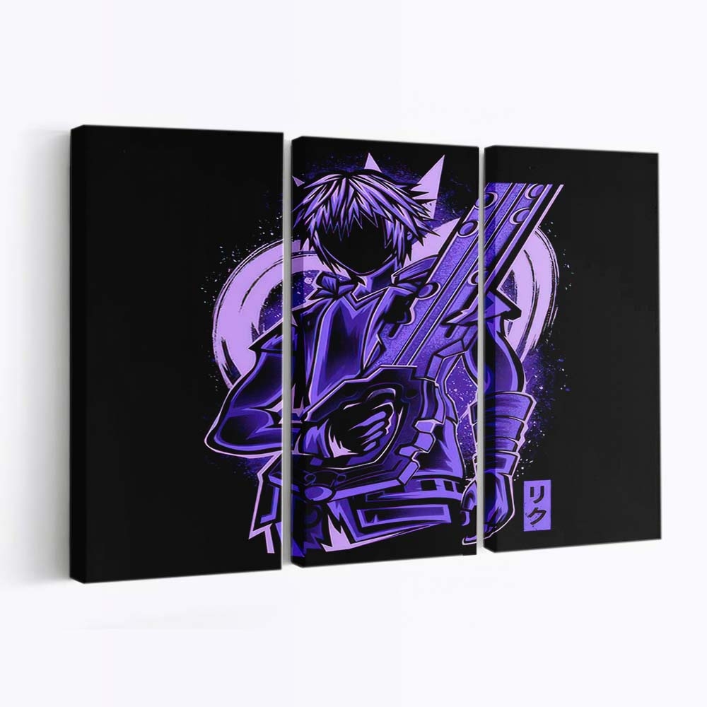 Rivalisierende Silhouette Leinwandbilder - Wanddeko rivaled silhouette standard v2