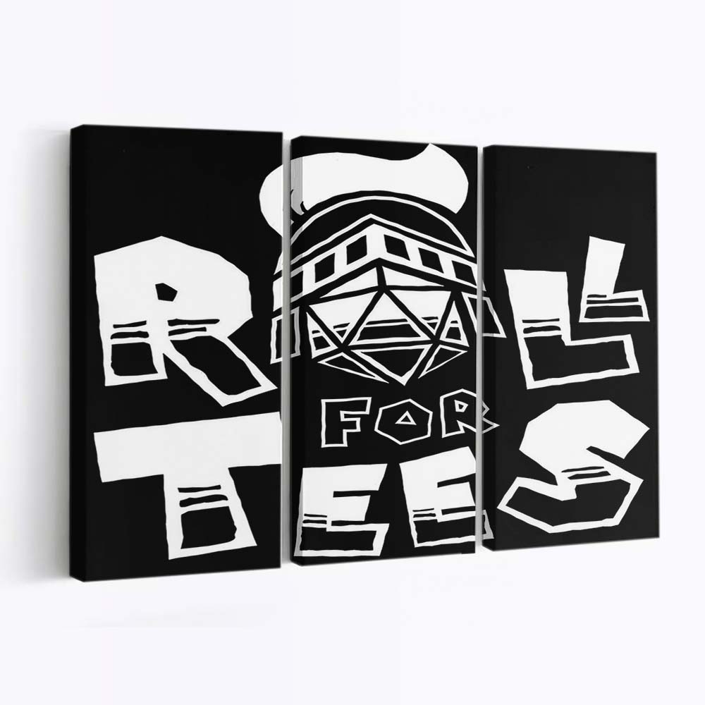 Rollen für T-Stücke Leinwandbilder - Wanddeko roll for tees standard v2