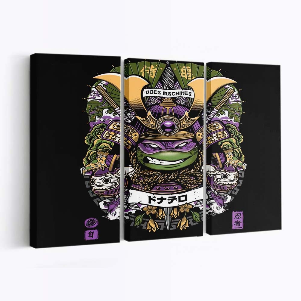 Samurai-Maschinist Leinwandbilder - Wanddeko samurai machinist standard v2