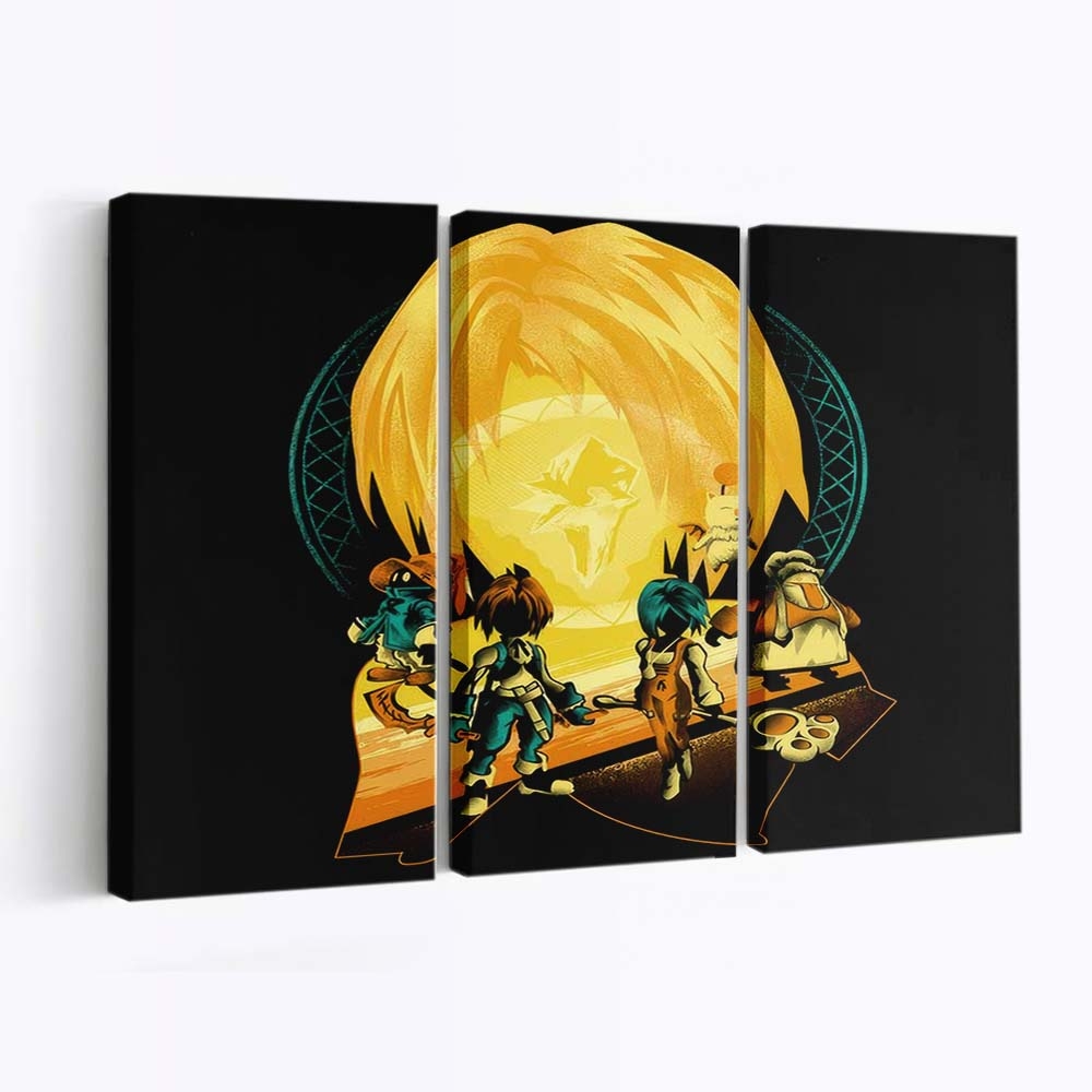 Retter von Gaia Leinwandbilder - Wanddeko savior of gaia standard v2